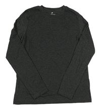 Tmavošedé triko H&M