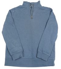 Modrošedá mikina M&S