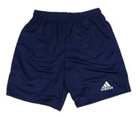 Tmavomodré funkční sportovní kraťasy Adidas