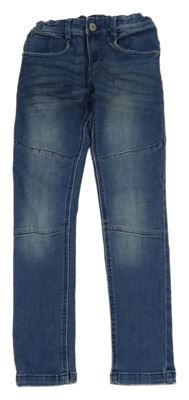 Modré teplákové skinny rifle Yigga 