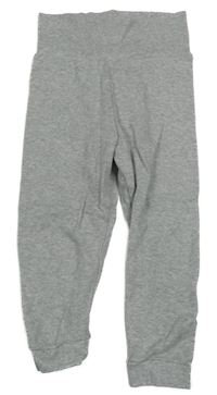 Šedé melírované tepláky Lupilu