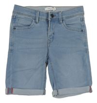 Světlemodré riflové teplákové kraťasy Name it