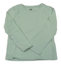 Světlezelené triko H&M
