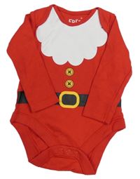 Červeno-bílé vánoční body - Santa F&F