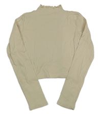 Smetanový crop rolák S. Oliver