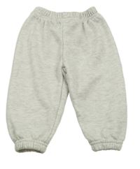 Světlešedé melírované tepláky SHEIN