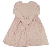 Růžové bavlněné šaty zn. H&M