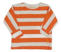 Bílo-černé pruhované triko Manguun