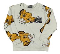 Bílá mikina se Simbou Primark