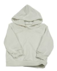 Bílá mikina s kapucí