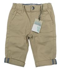 Nové - Béžové plátěné chino kalhoty Primark
