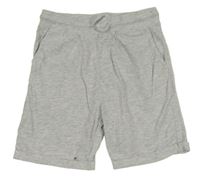 Šedé melírované bavlněné kraťasy Nutmeg