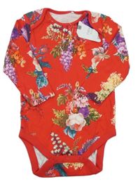 Nové - Červené květované body Next