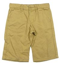 Béžové plátěné chino kraťasy Denim Co