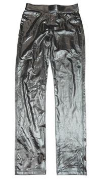 Stříbrné legíny Zara