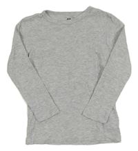 Šedé melírované triko H&M