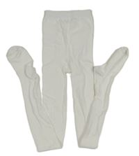 Bílé punčocháče 