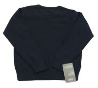 Nové - Tmavomodrý lehký svetr Dunnes