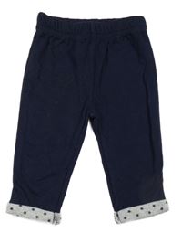 Tmavomodré tepláky Matalan