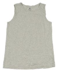 Světlešedé melírované tílko H&M