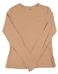 Broskvové triko H&M
