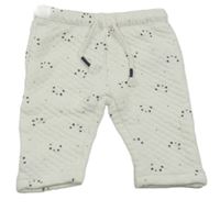 Bílé tepláky s hvězdami a pandami River Island