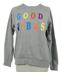 Dámská šedá mikina s nápisem Sure 