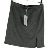 Nové - Dámská tmavošedo-černá vzorovaná sukně Vila 