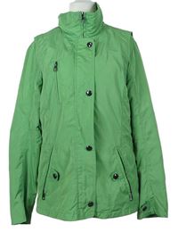 Dámská zelená šusťáková podzimní bunda Bexleys 