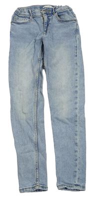 Světlemodré skinny rifle ZARA