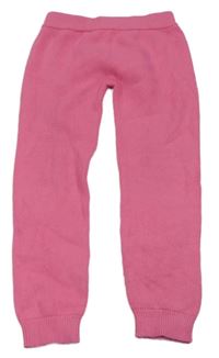 Růžové pletené tepláky M&S