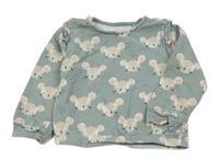 Šedá mikina s myškami Nutmeg