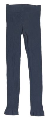 Modrošedé žebrované legíny Matalan