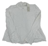 Nové - Bílá halenka s madeirou River Island 