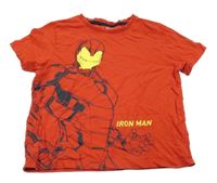Červené tričko s Ironmanem Marvel