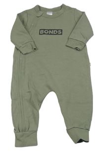 Khaki teplákový overal Bonds
