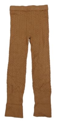 Béžové vzorované punčocháče George 