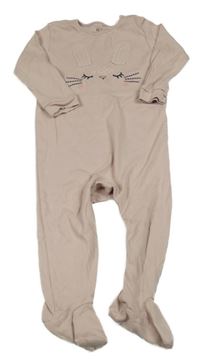 Starorůžový overal se zajíčkem Next 