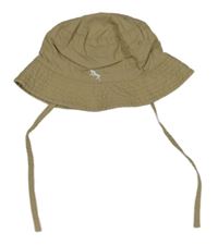 Béžový plátěný klobouk H&M