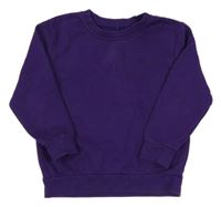 Tmavofialová mikina George 