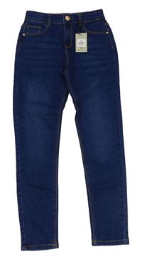 Tmavomodré skinny rifle Denim Co.