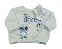 Nové - světlemodrá oversize mikina se Stitchem PRIMARK