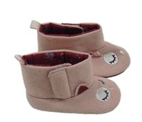 Světlerůžové válenky se sovičkou PRIMARK vel. 17