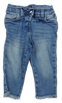 Modré paper bag teplákové rifle Topomini