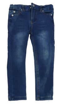 Modré skinny teplákové rifle Seven for all mankind