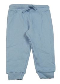 Modré teplé tepláky F&F