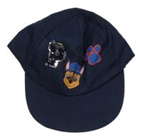 Tmavomodrá kšiltovka s PAW PATROL - Chase a překlápěcími flitry nickelodeon