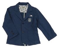 Tmavomodré teplákové sako s kotvou iDO