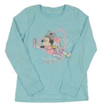 Pomněnkové pyžamové triko s Minnie a Daisy C&A