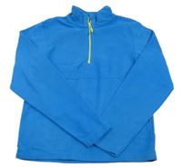 Modrá fleecová funkční mikina zn. Mountain Warehouse